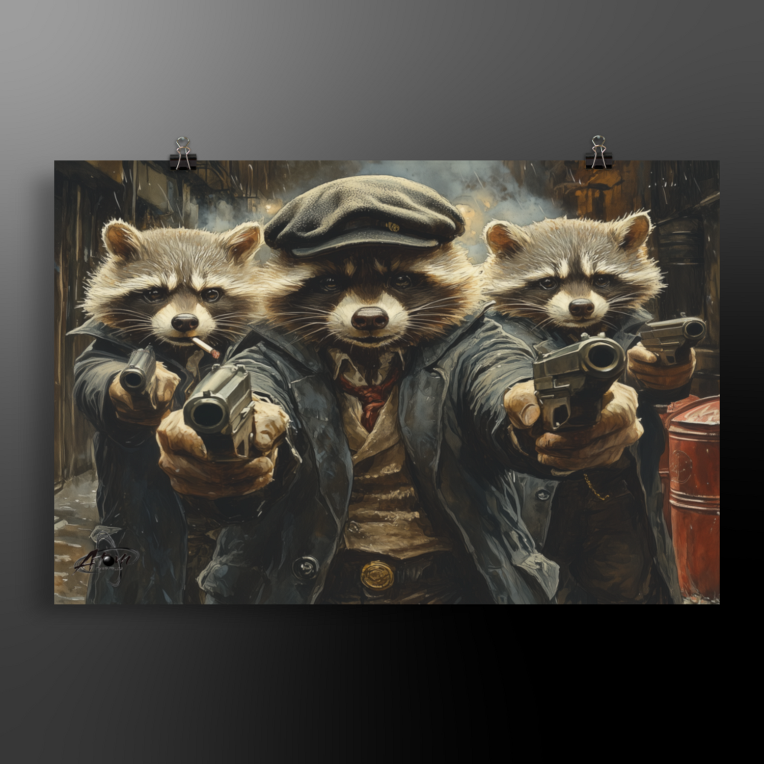 GUNSLINGER RACCOON - AtomTheopolis