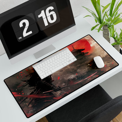 To the End - Samurai Gaming Desk Mat - AtomTheopolis