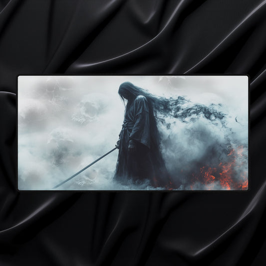 Revenant Samurai - Gaming Desk Mat - AtomTheopolis