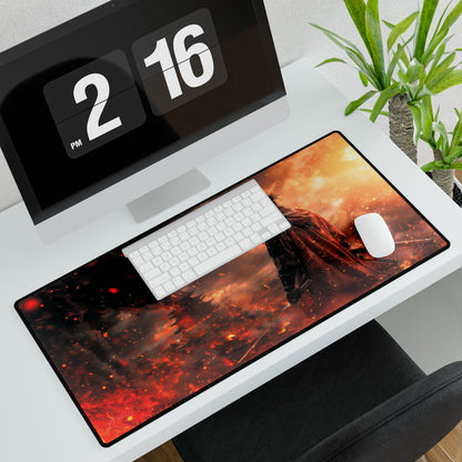 To the End 3 - Samurai Gaming Desk Mat - AtomTheopolis