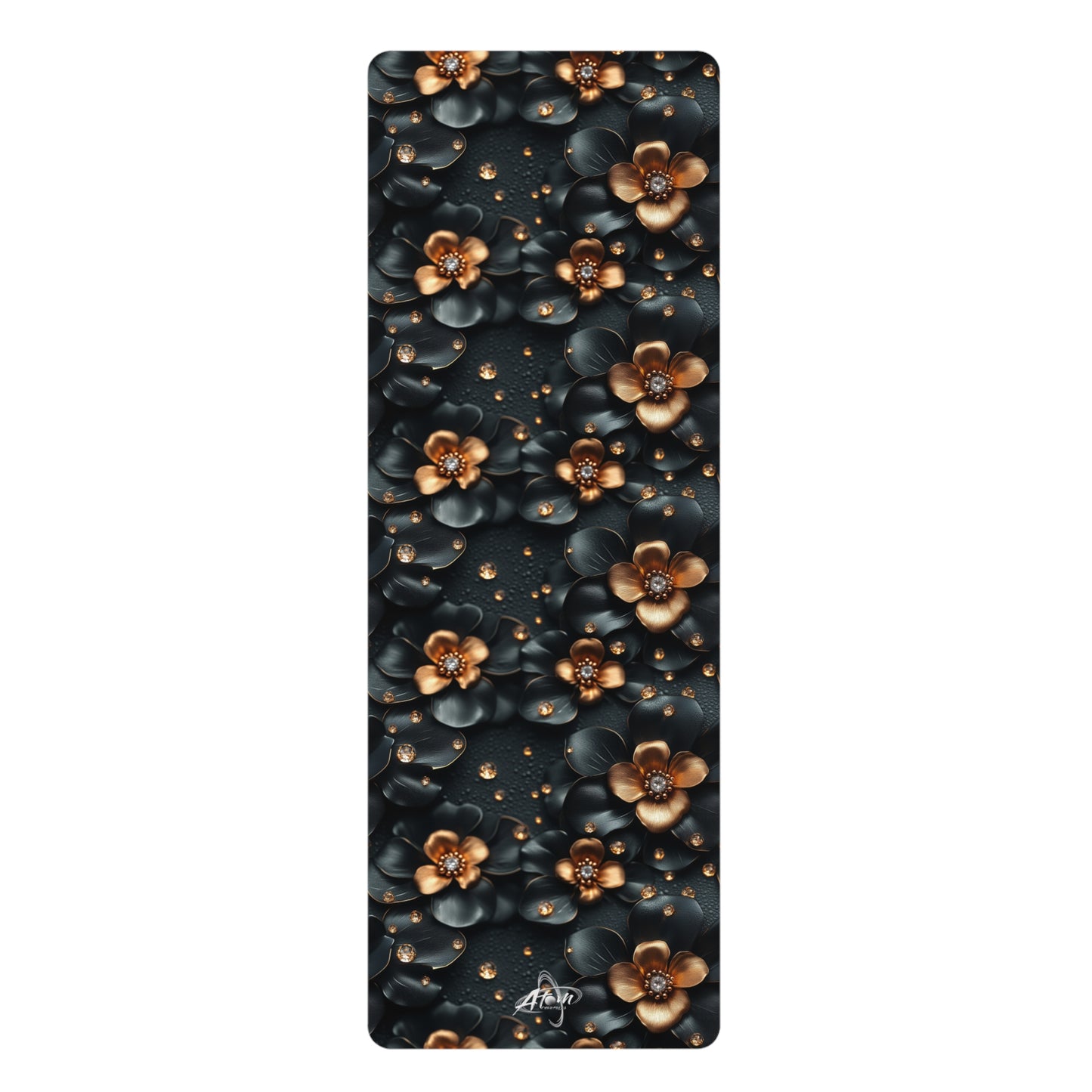 Luxury Floral Yoga Mat - AtomTheopolis