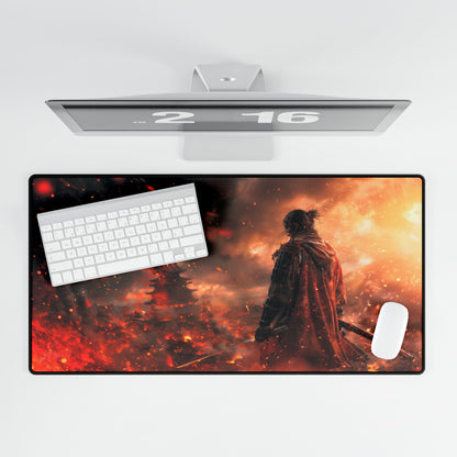 To the End 3 - Samurai Gaming Desk Mat - AtomTheopolis