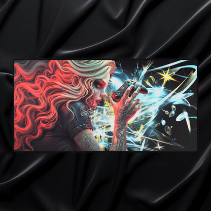 Level Up Beauty - Gaming Desk Mat - AtomTheopolis
