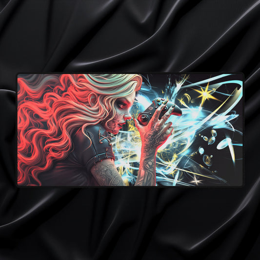 Level Up Beauty - Gaming Desk Mat - AtomTheopolis