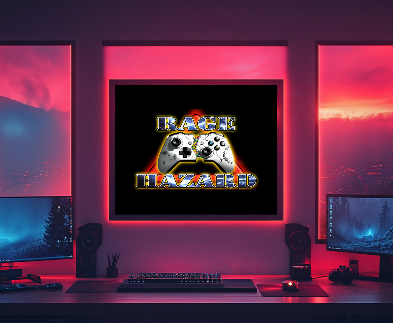 Rage Hazard - Poster - AtomTheopolis