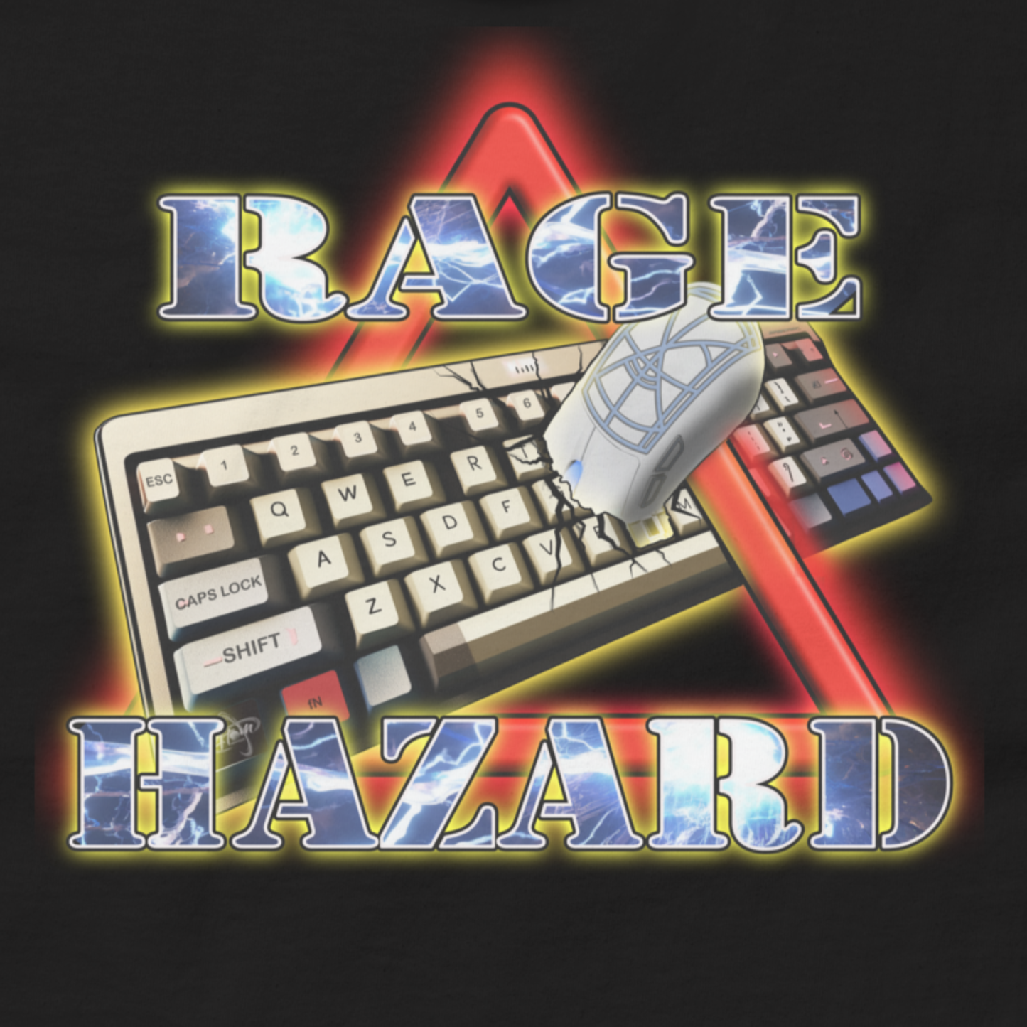 Rage Hazard T-Shirt - AtomTheopolis