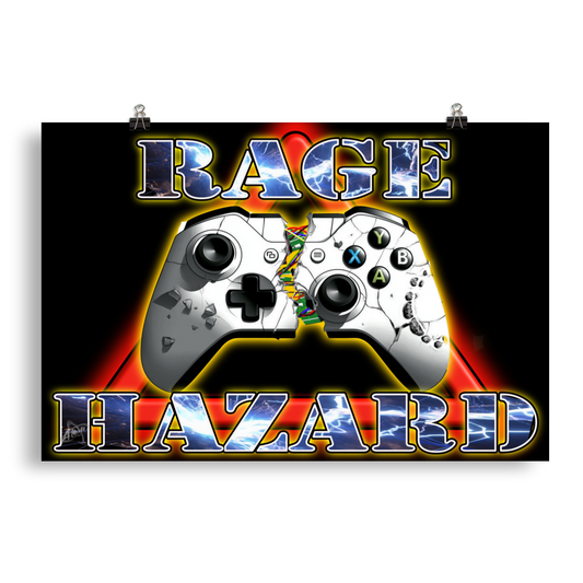 Rage Hazard - Poster - AtomTheopolis