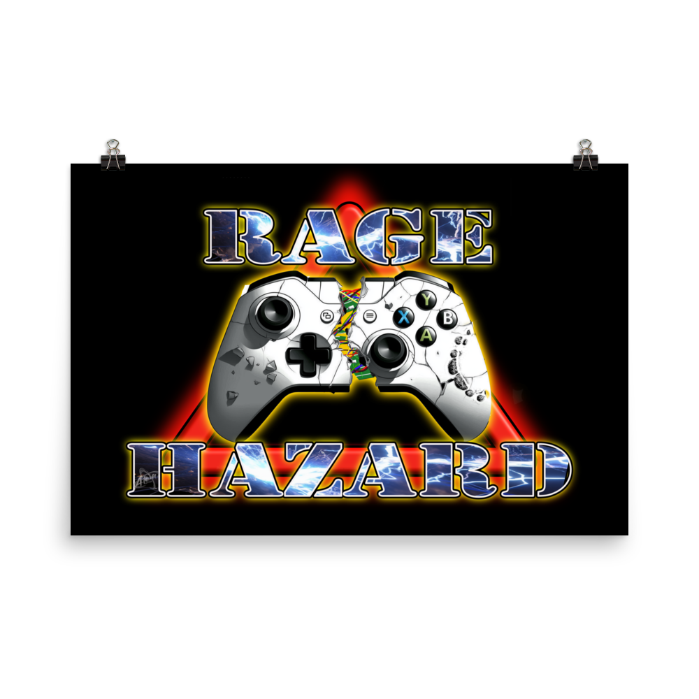 Rage Hazard - Poster - AtomTheopolis