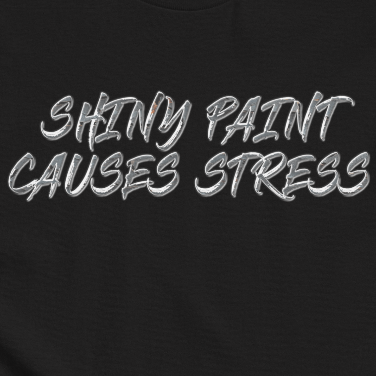 Shiny Paint Causes Stress - AtomTheopolis