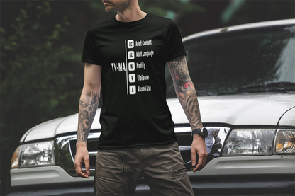 TV-MA Rating Tee - AtomTheopolis