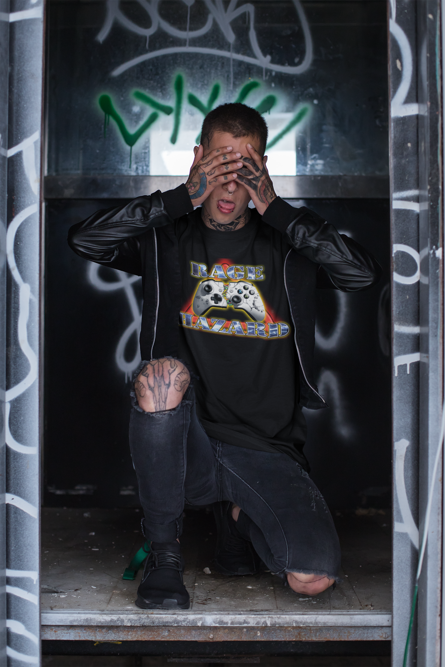 Rage Hazard  T-Shirt - AtomTheopolis
