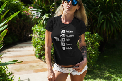 TV-MA Rating Tee - AtomTheopolis